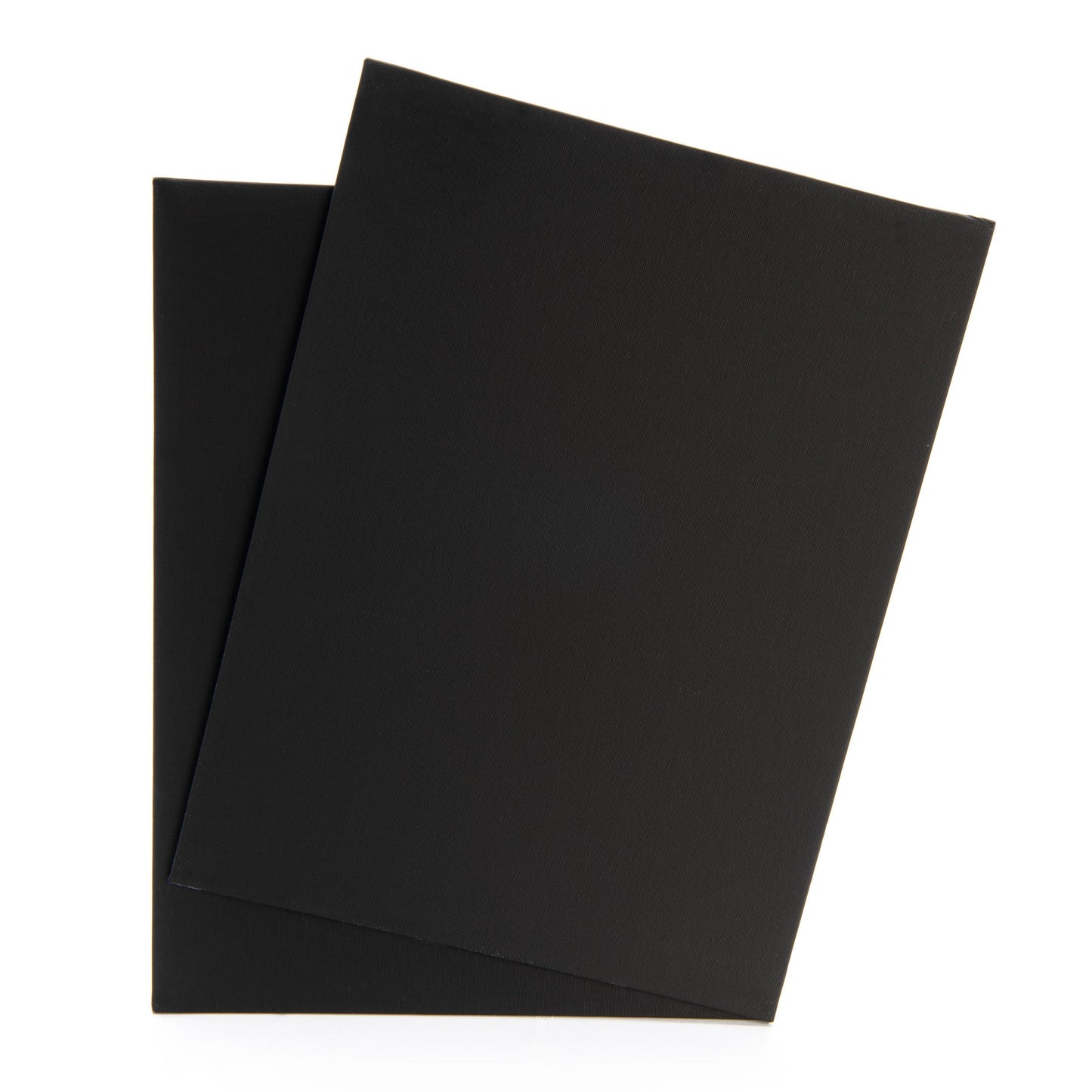 CNVB-BLK1216-2 | 2pk 12 x 16 Black Canvas Panel Value Black