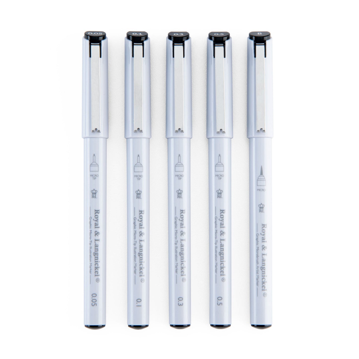 MARK-2501 - 5pc Graphic Illustration Markers