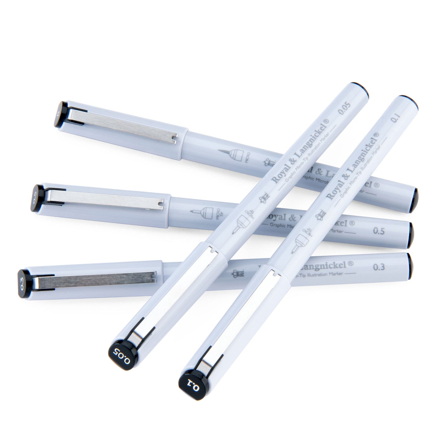 MARK-2501 | 5pc Graphic Illustration Markers