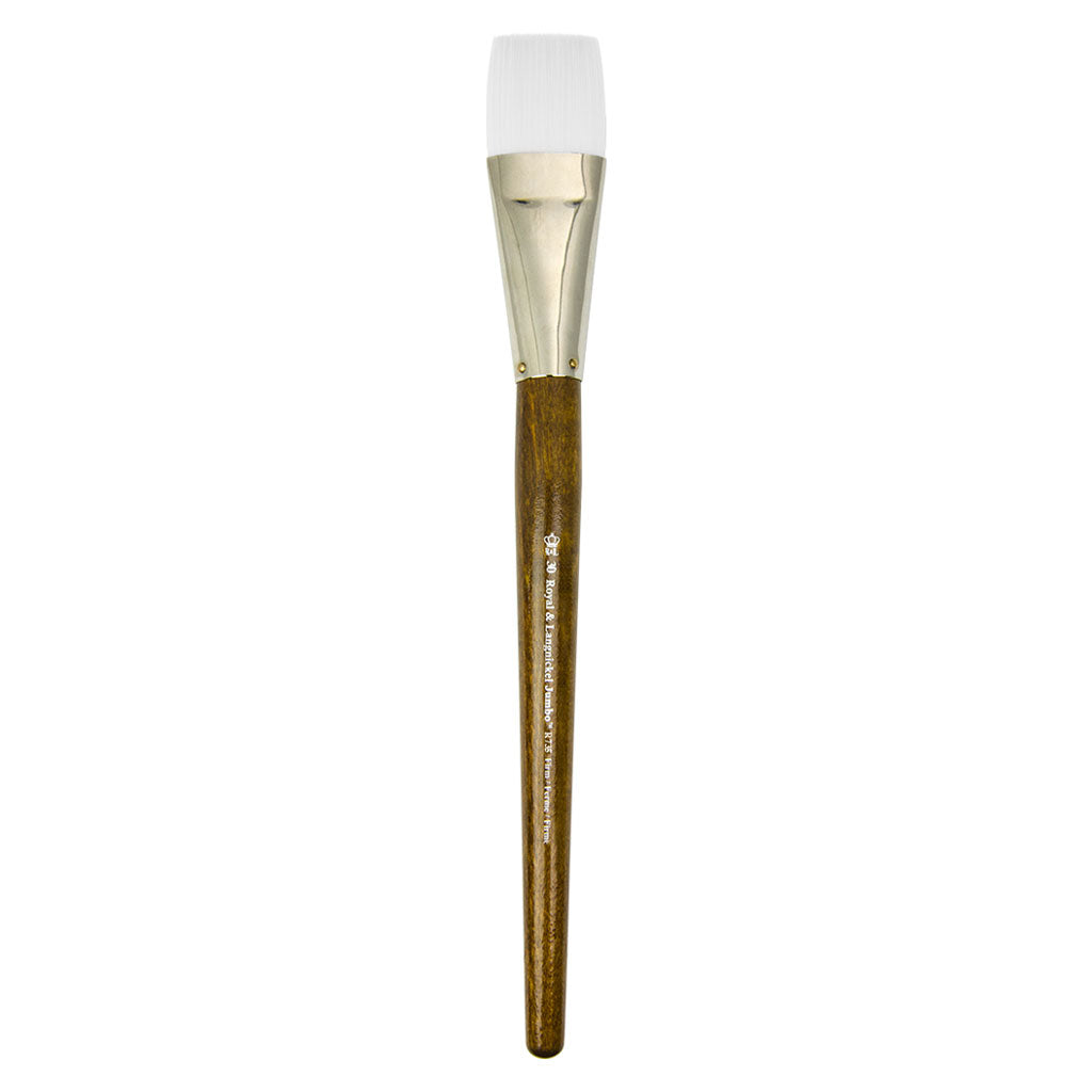 Connoisseur White Taklon Brush All Media LH Filb#8