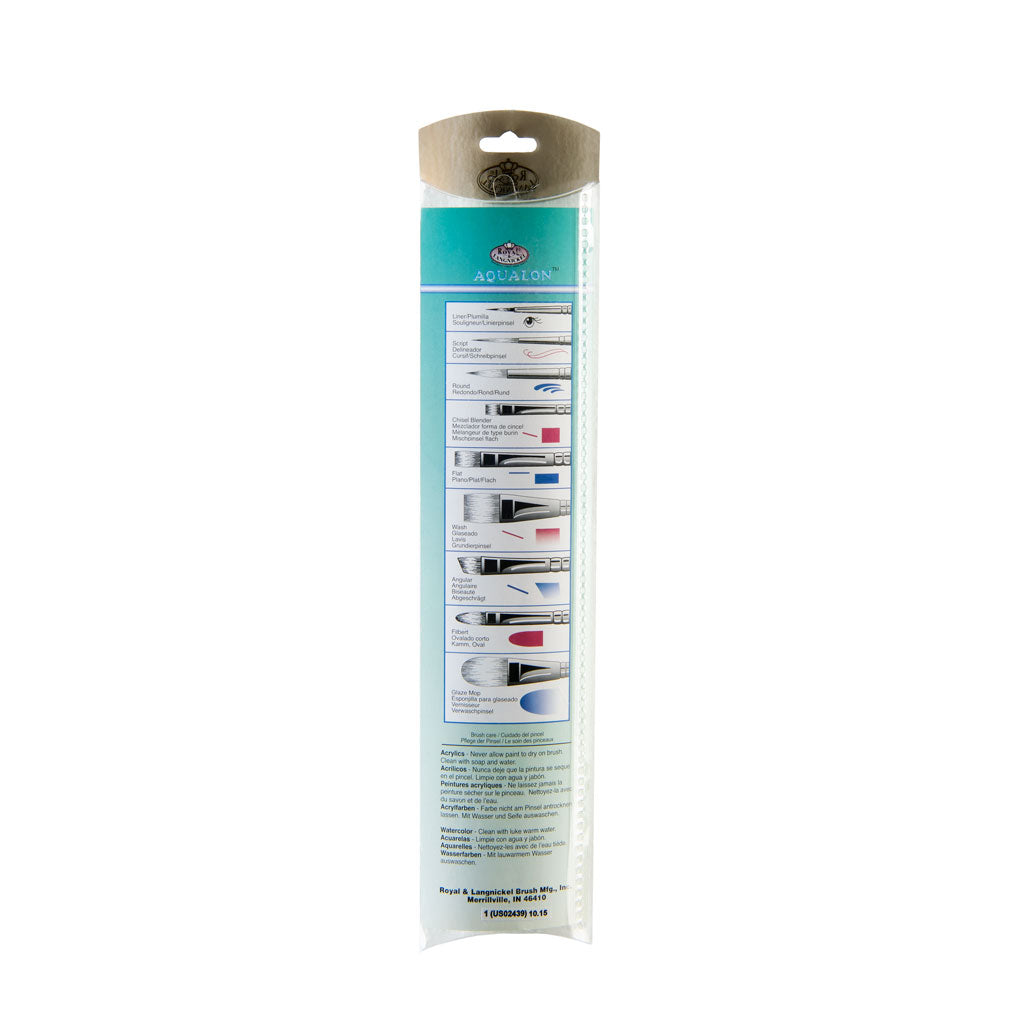 RAQUA-DETAIL | Aqualon™ 10pc Detail Brush Set