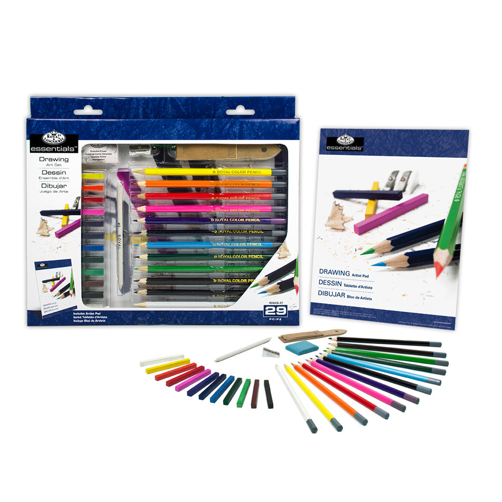 Royal & Langnickel Set d'artiste Coffret de peinture 80 pièces Royal & Langnickel Set d'artiste Coffret de peinture 80 pièces