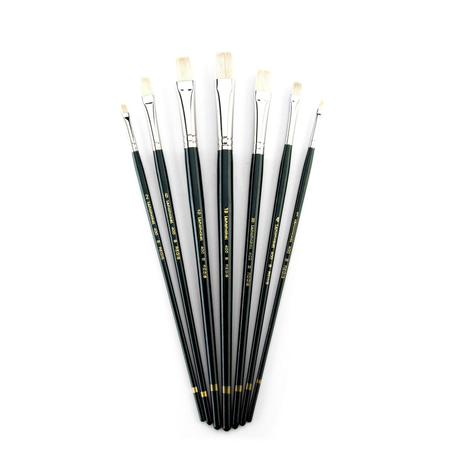 RSET-400B - Regis™ 7pc Oil & Acrylic Bright Brush Set glam 3