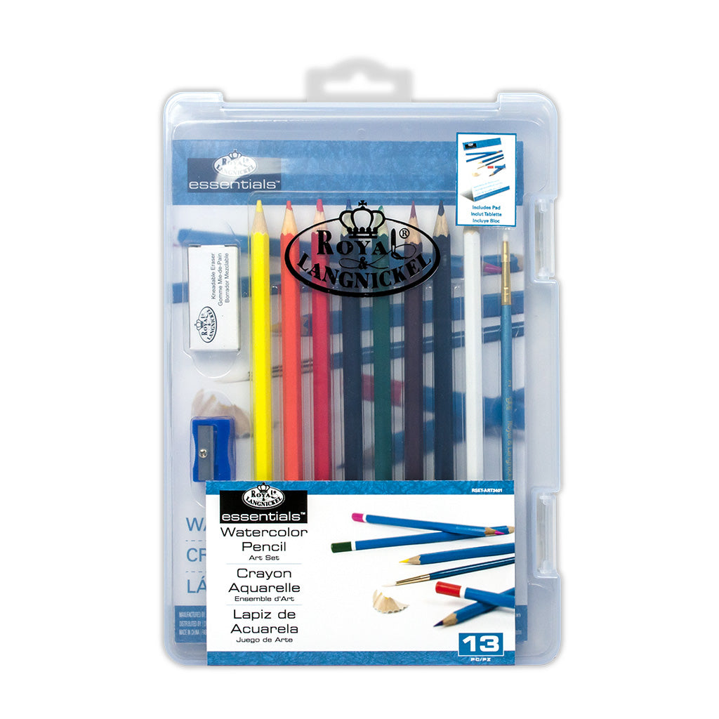 RSET-ART3401 - Watercolor Pencil Art Set - 13pc