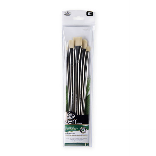 RZEN-SET332 - zen™ 33 Series 5pc Long Handle Variety Brush Set packaging front