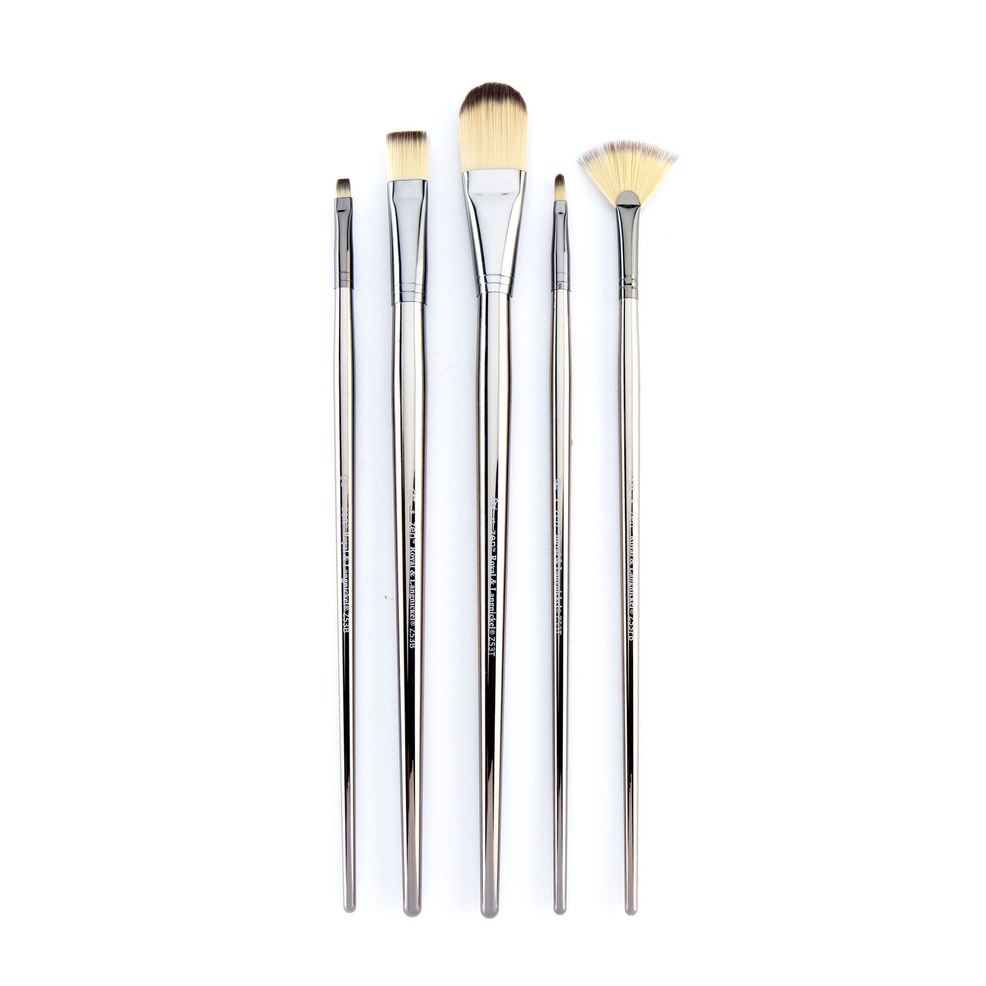 RZEN-SET531-ZP | zen™ 53 Series 5pc Long Handle Variety Brush Set