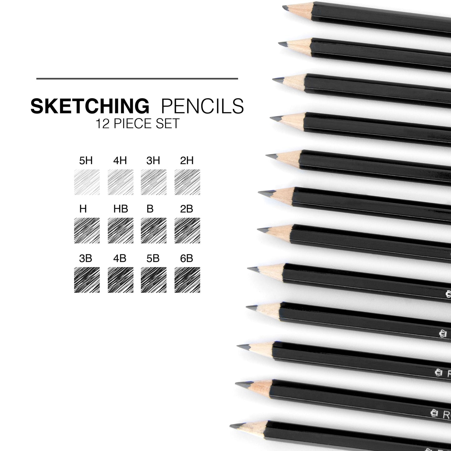 SPEN-12 | Sketching Pencil Set - 12pc