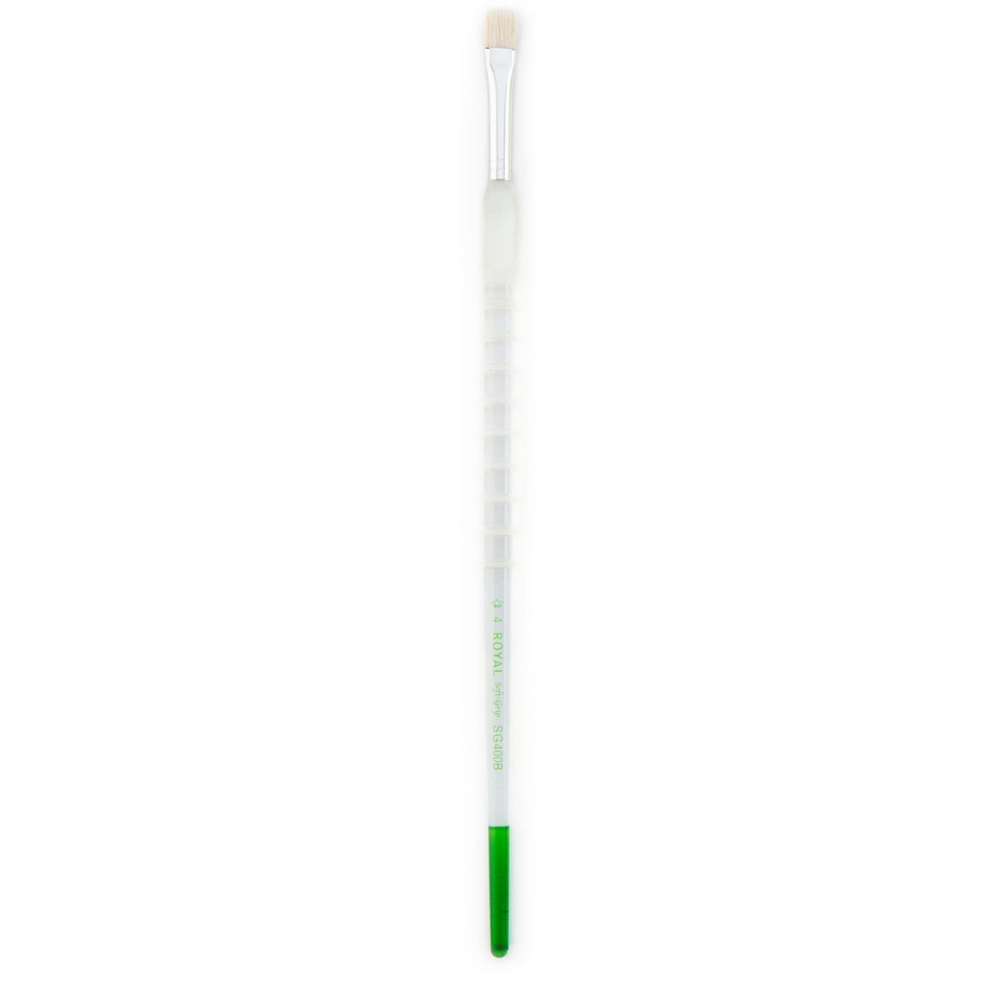 SG400B-4 - Soft-Grip™ Long Handle Natural Hair Bright Brush Size 4