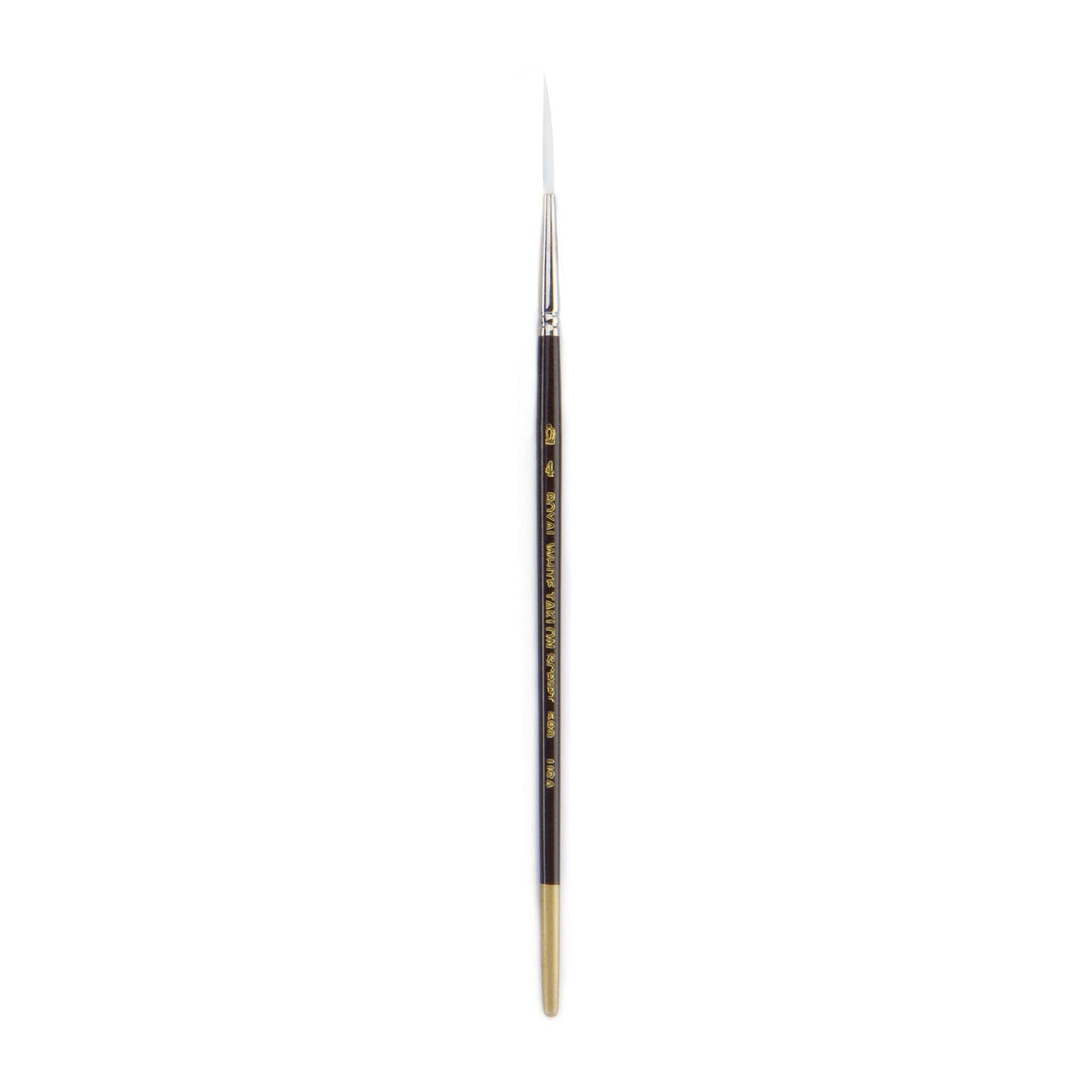 R589-4 - White Taklon™ Script Liner Brush Size 4