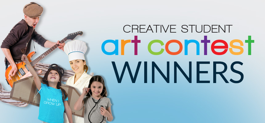 Creative Student Art Contest 2019 Winners - "When I Grow Up"