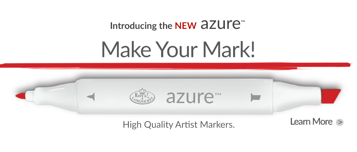 Check out our NEW Azure™ Markers!
