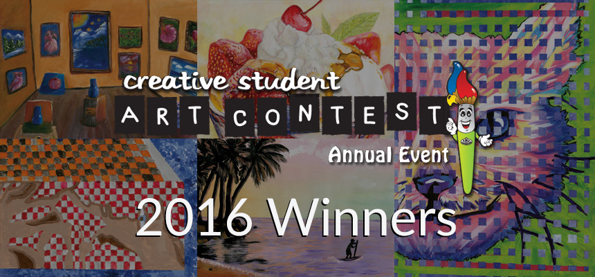 2016 K-12 Art Contest Winners