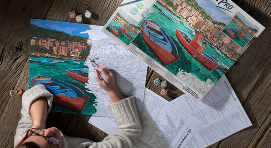 Royal & Langnickel® A Sunday On La Gran de Jatte Paint Your Own Royal & Langnickel® A Sunday On La Gran de Jatte Paint Your Own