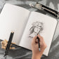 SKT8511-401 | 8.5" x 11" Black Sketchbook