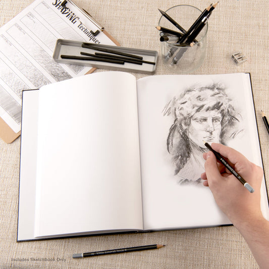 SKT912-401 | 9" x 12" Black Sketchbook