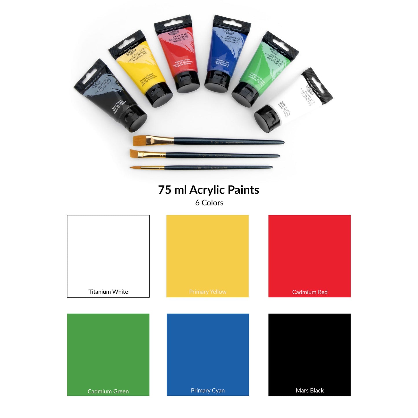 ACR75 Series | Acrylic Paint Packs - 75 ml