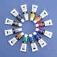 ACRMET-12 - Essentials™ 12pc Metallic Acrylic Paint Pack glam 1