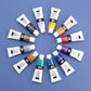 ACRMET-12 - Essentials™ 12pc Metallic Acrylic Paint Pack glam 1