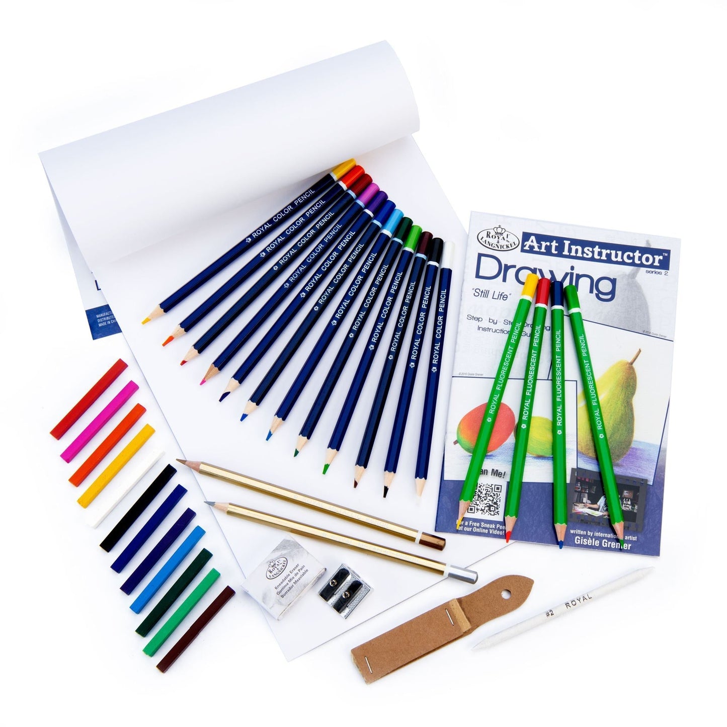 AIS-103 - Still Life Drawing Art Set - 36pc glam 3