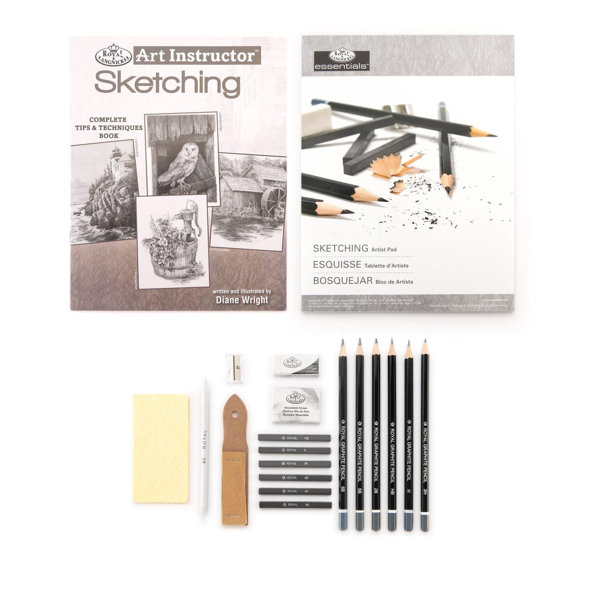 AIS-108 - Sketching Art Set - 20pc glam 4