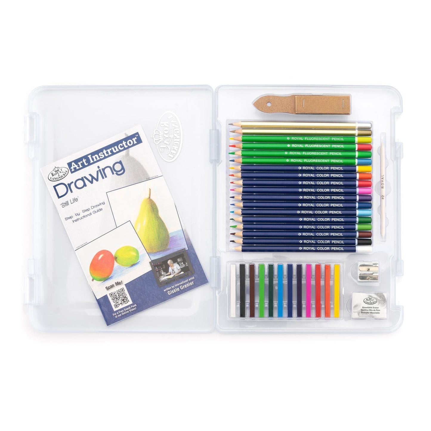 AIS-DRW3104 - Drawing Clearview Art Set - 36pc glam 4