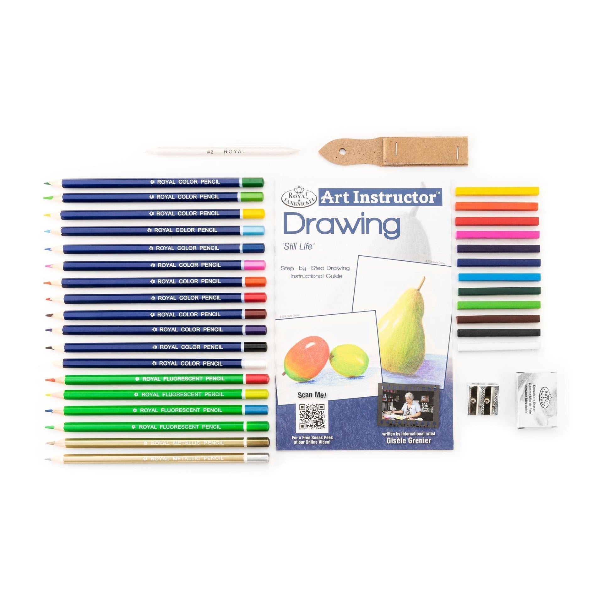 AIS-DRW3104 | Drawing Clearview Art Set - 36pc – Royal & Langnickel