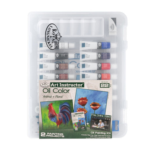 AIS-OIL3101 - Oil Clearview Art Set - 22pc packaging front