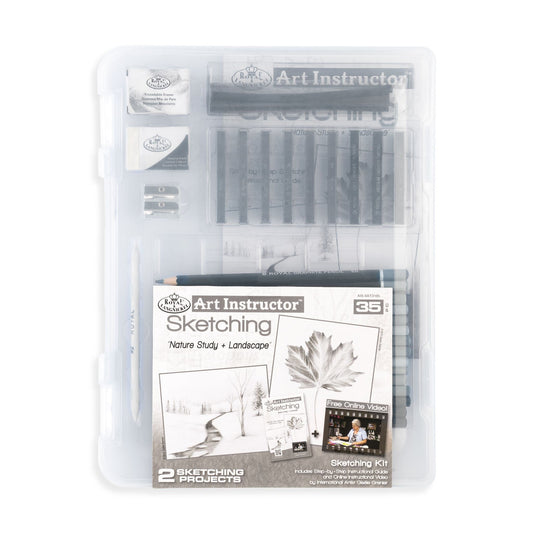 AIS-SKT3105 - Sketching Clearview Art Set - 35pc packaging front