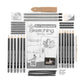 AIS-SKT3105 - Sketching Clearview Art Set - 35pc glam 4