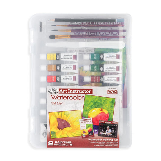 AIS-WAT3102 - Watercolor Clearview Art Set - 22pc packaging front