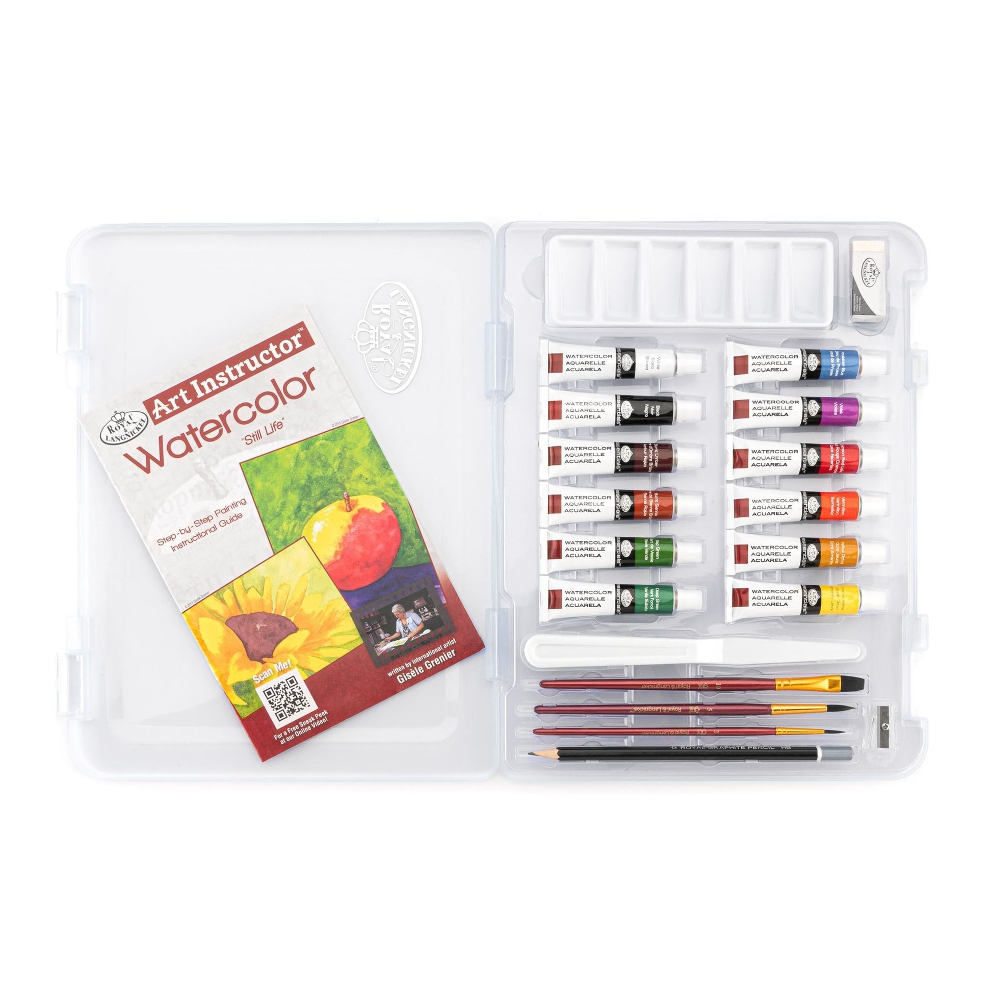 AIS-WAT3102 - Watercolor Clearview Art Set - 22pc glam 1