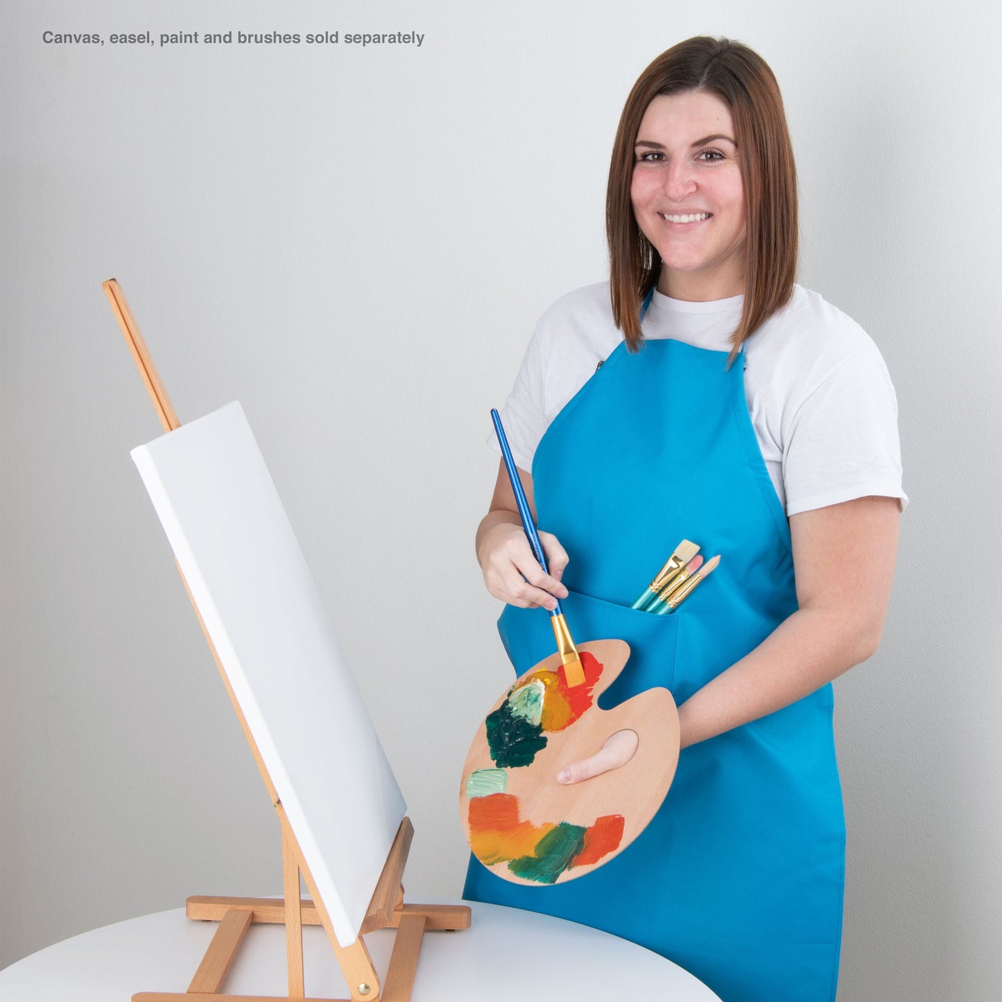 APRON-BLUE | Essentials™ Blue Artist Canvas Apron