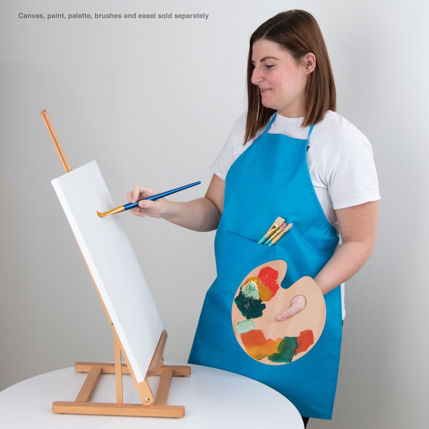 APRON-BLUE | Essentials™ Blue Artist Canvas Apron