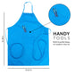 APRON-BLUE | Essentials™ Blue Artist Canvas Apron