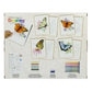 AVS-DME202 | Drawing Made Easy™ 26pc 8" x 10" Butterflies 4 Project Box Set