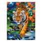 AVS-PBN209 | Painting by numbers™ 30pc 8" x 10" Jungle 4 Project Box Set