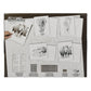 AVS-SME214 | Sketching Made Easy™ 21pc 8" x 10" Zoo Animals 4 Project Box Set