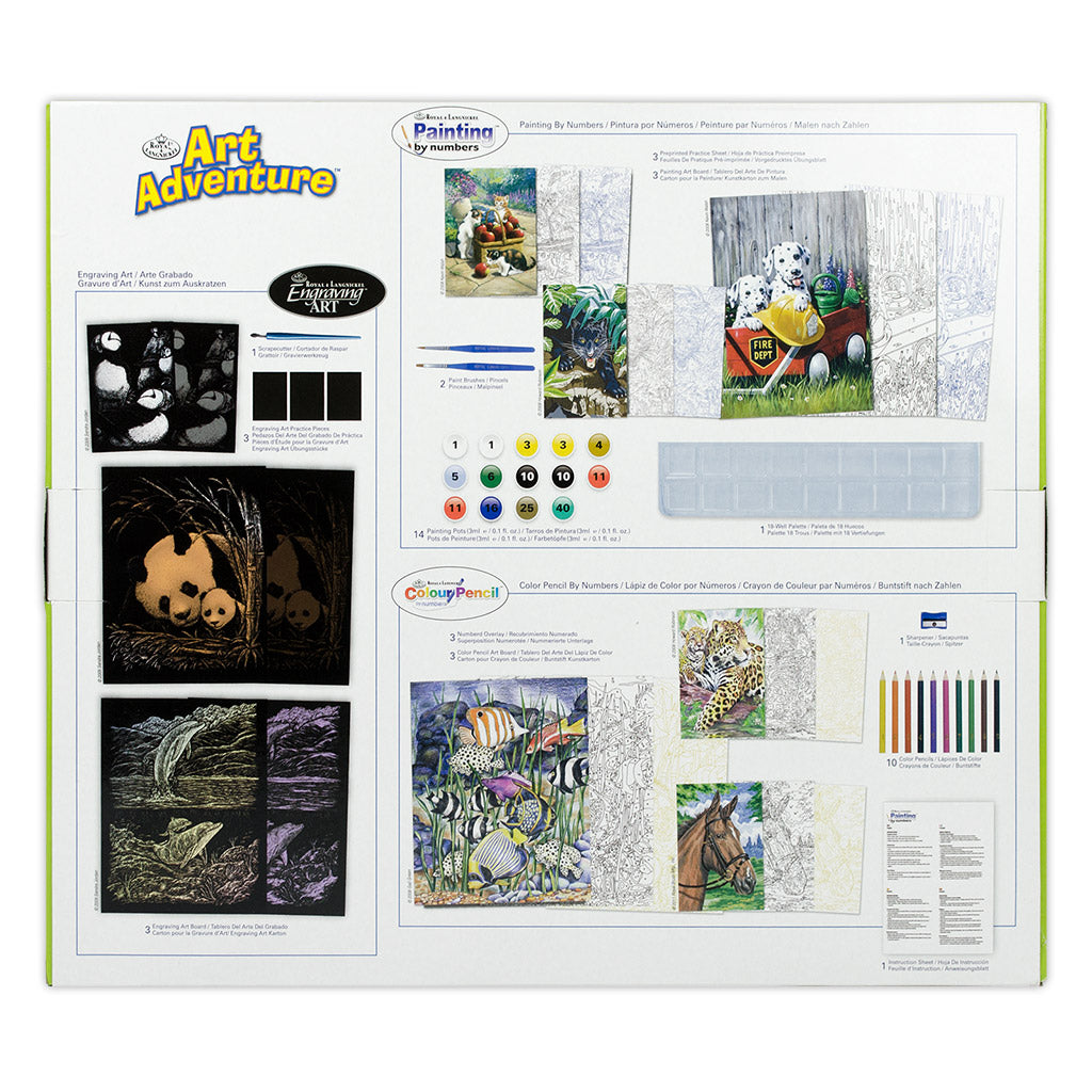 AVS-103 | Art Adventure® 48pc 9 Project Art Activities Variety Set