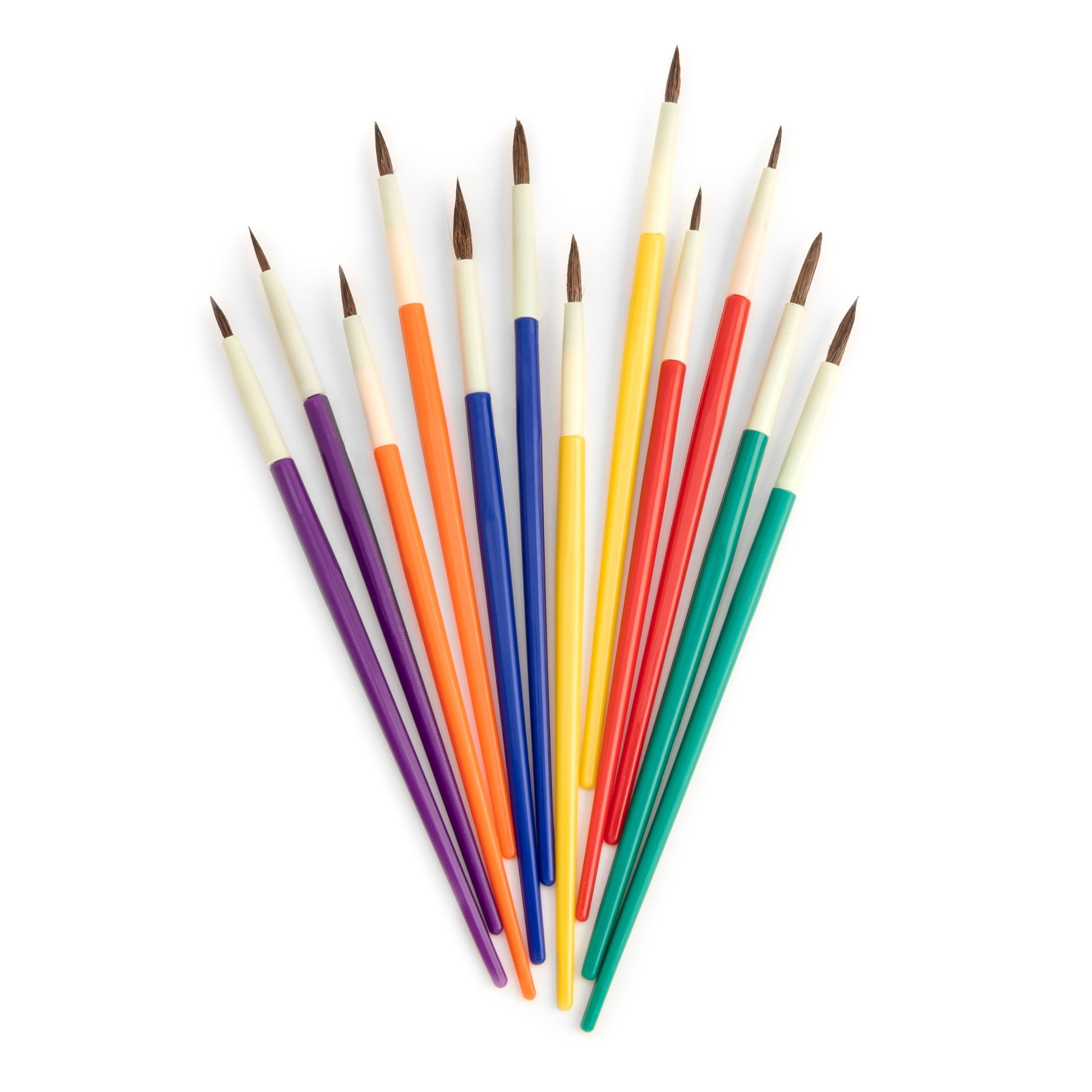 BK112 - Big Kid's Choice™ 12pc Round Artist Brush Set