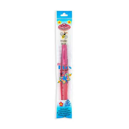 BK40 - Red Toddler Chubby Round Brush packaging front