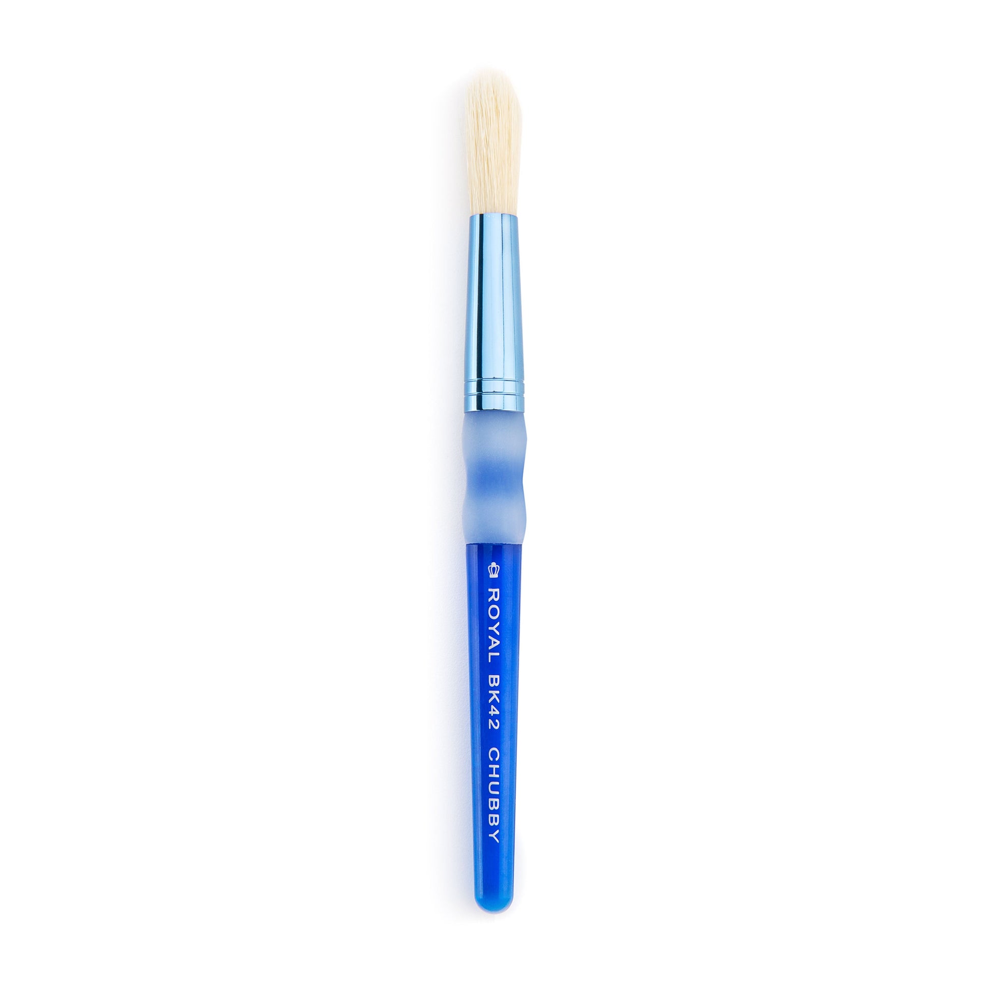 BK42 - Blue Toddler Chubby Round Brush