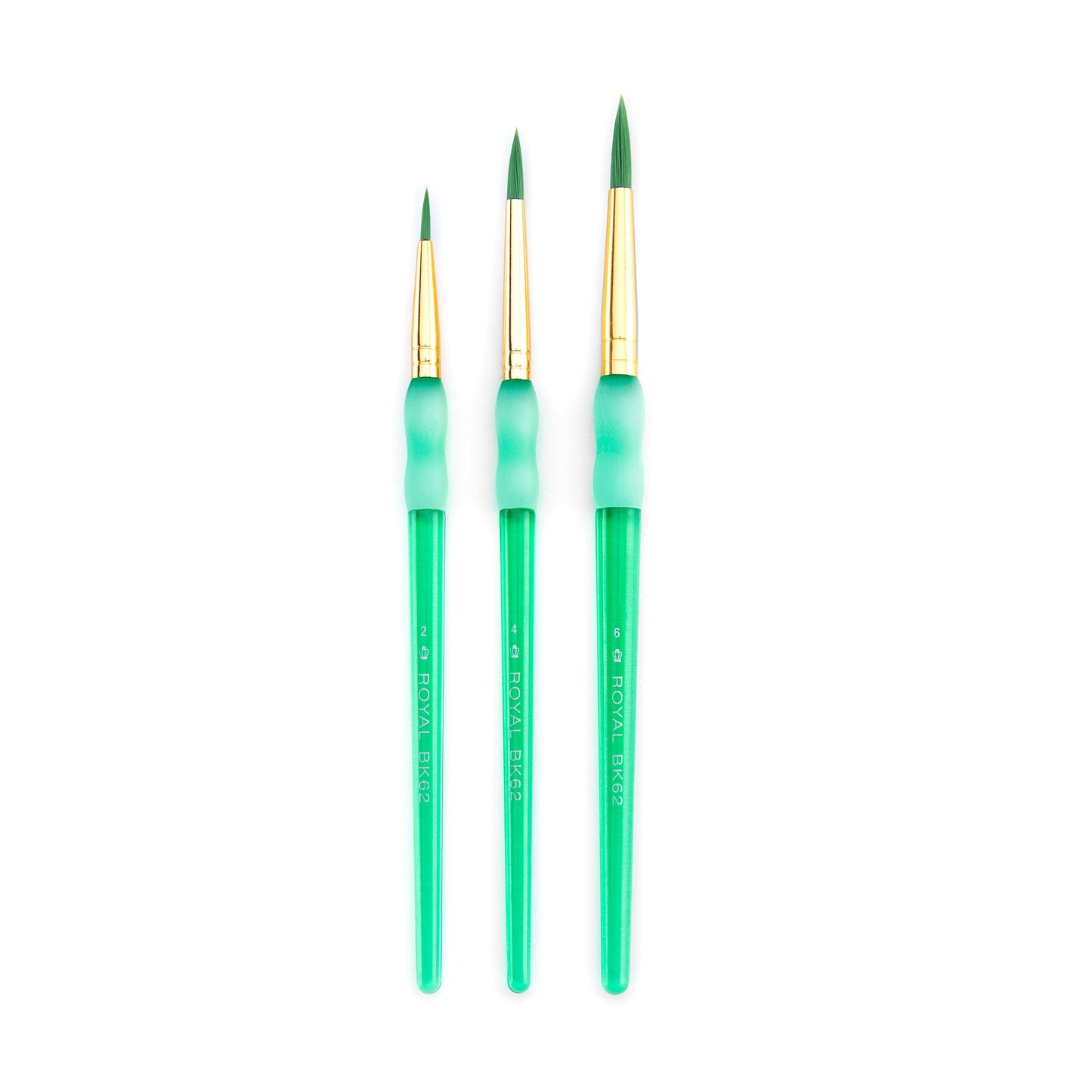 BK611 - Big Kid's Choice 3pc Round Brush Set