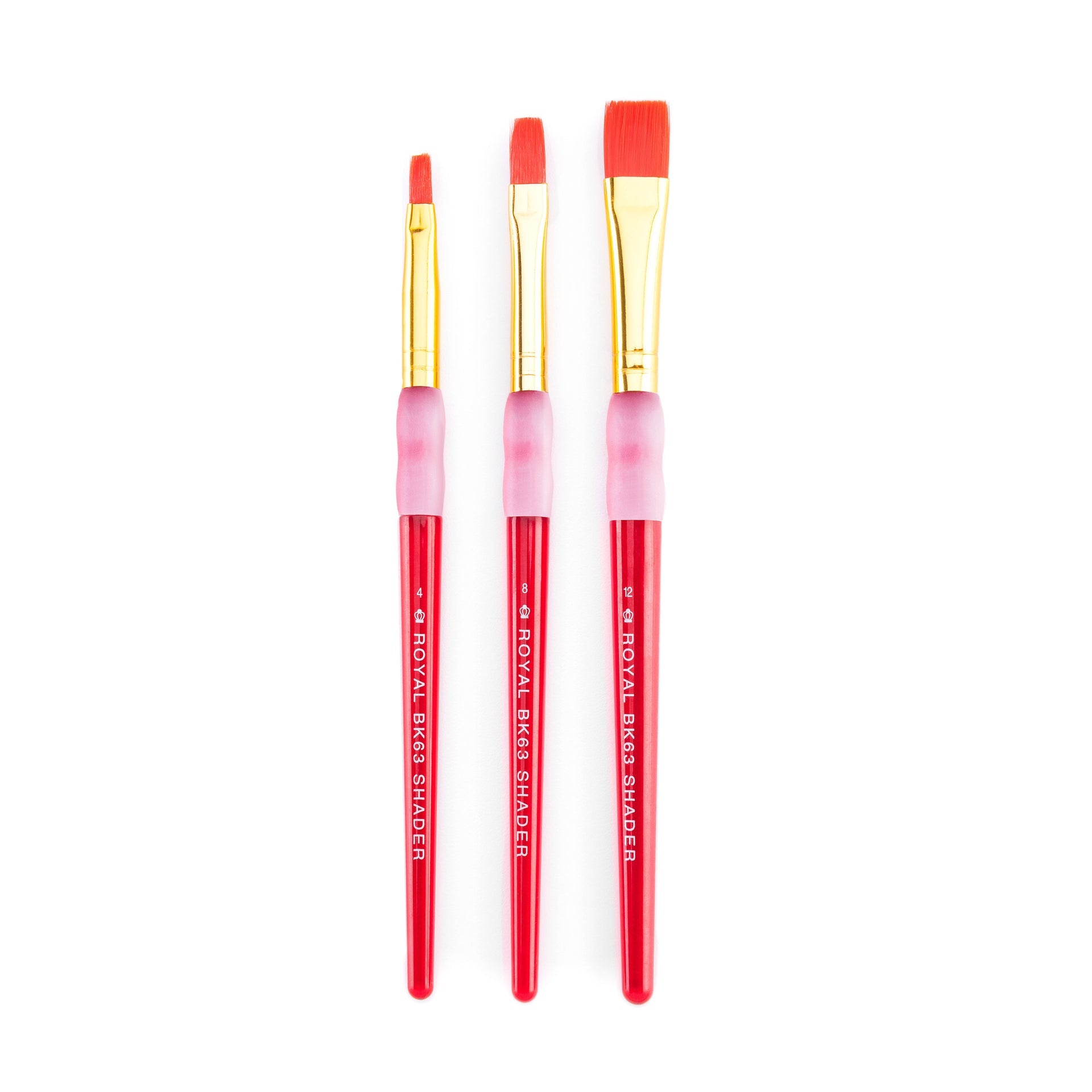 RT-8875570237　色　3点セット BK613 | Big Kid's Choice™ 3pc Shader Brush Set – Royal & Langnickel
