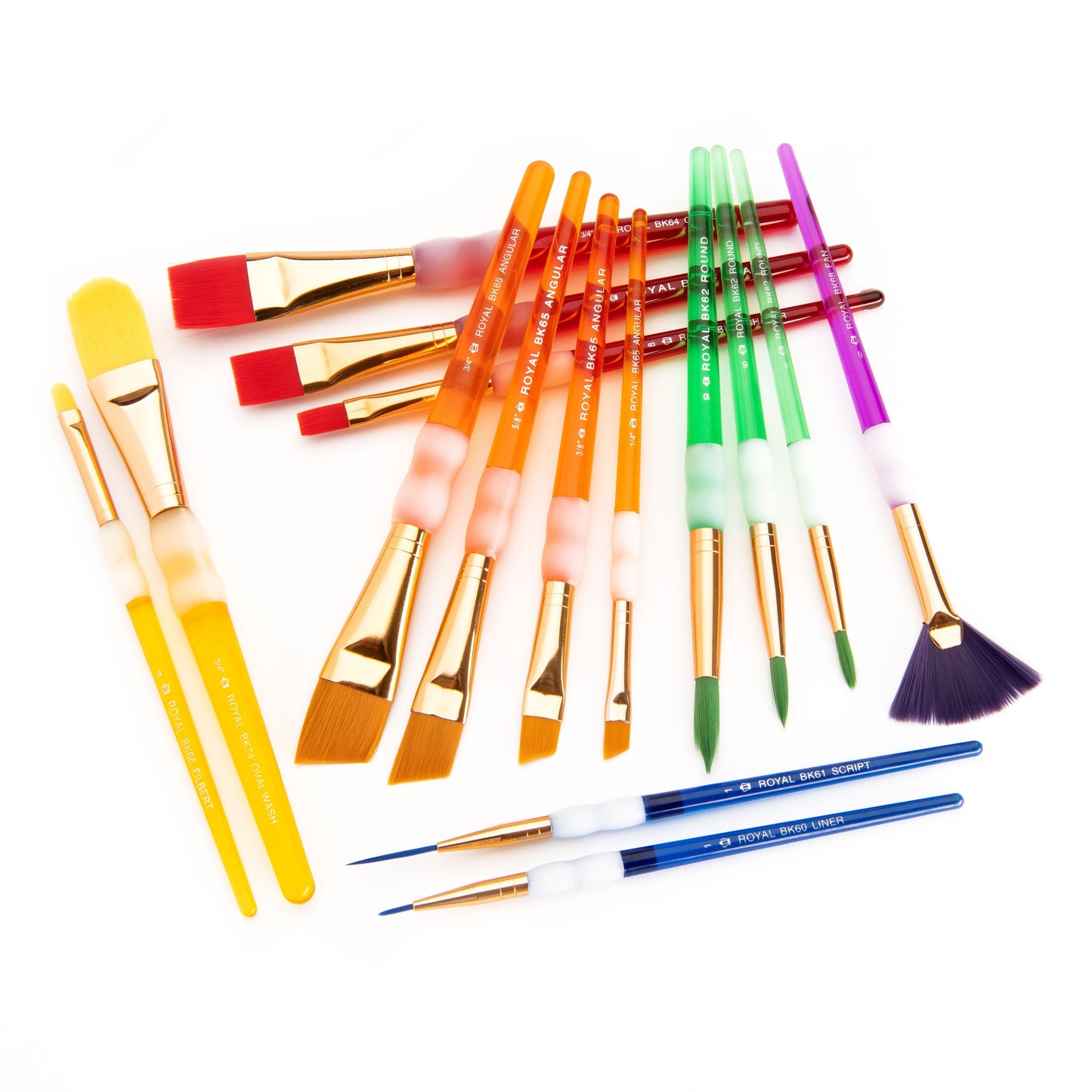 BK650 - Big Kid's Choice™ 15pc Variety Brush Set