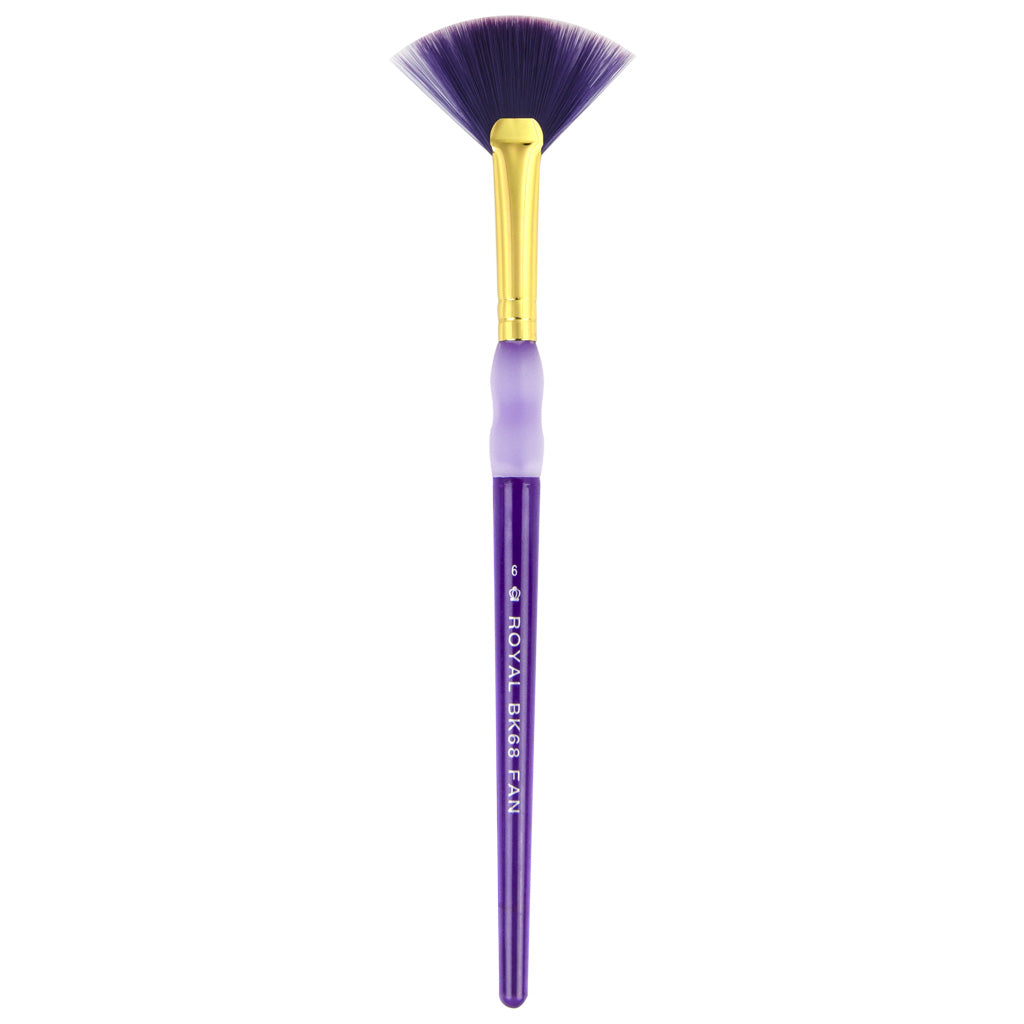 BK68-6 - Big Kid's Choice™ Fan Brush - 6