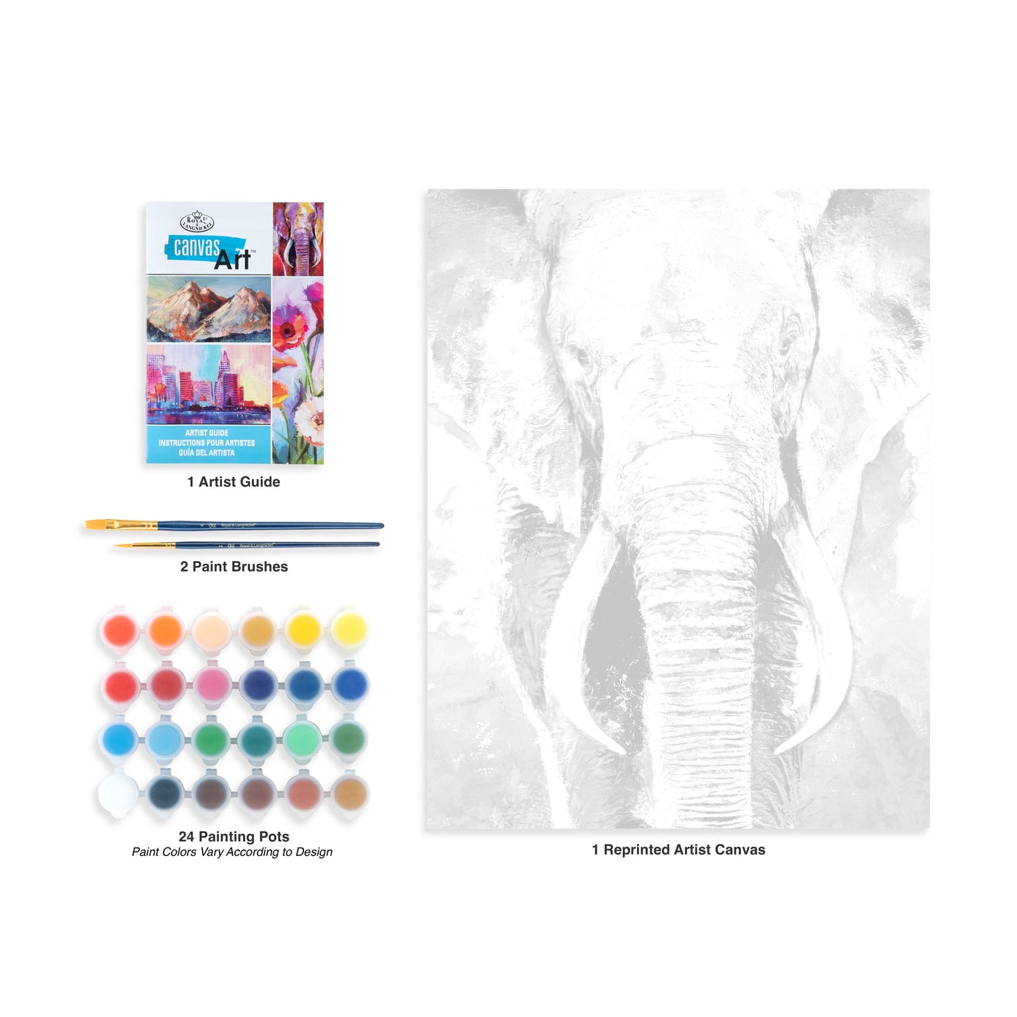 CANART-1901 | Canvas Art™ Elephant