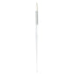 CL259-12 - Clear Choice™ White Taklon Round Brush Size 12
