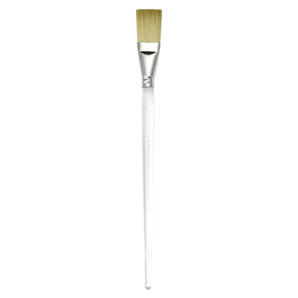 CL815F-12 - Clear Choice™ Long Handle Tynex Flat Brush Size 12