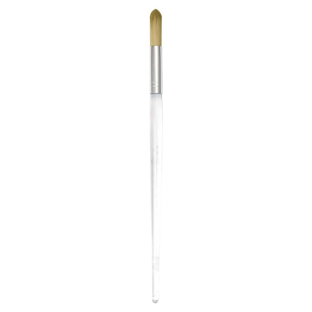 CL820R-12 - Clear Choice™ Long Handle Tynex Round Brush Size 12