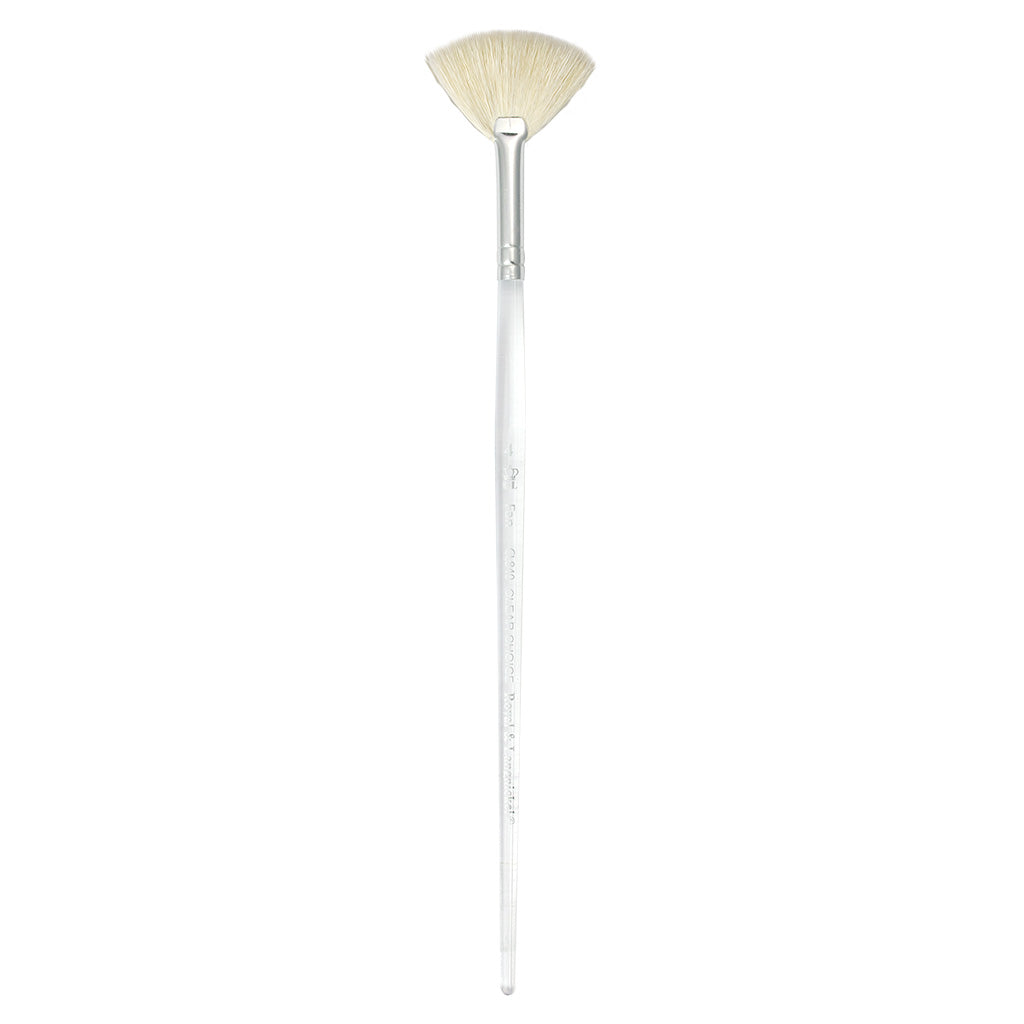 CL840-4 - Clear Choice™ Goat Fan Brush Size 4